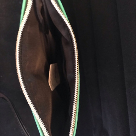 Neiman Marcus Wristlet Zip Pouch w/Fruit Appliques - Picture 4 of 6